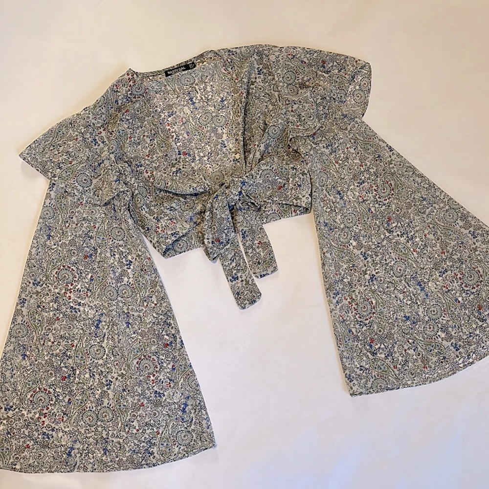Paisley Crop top.